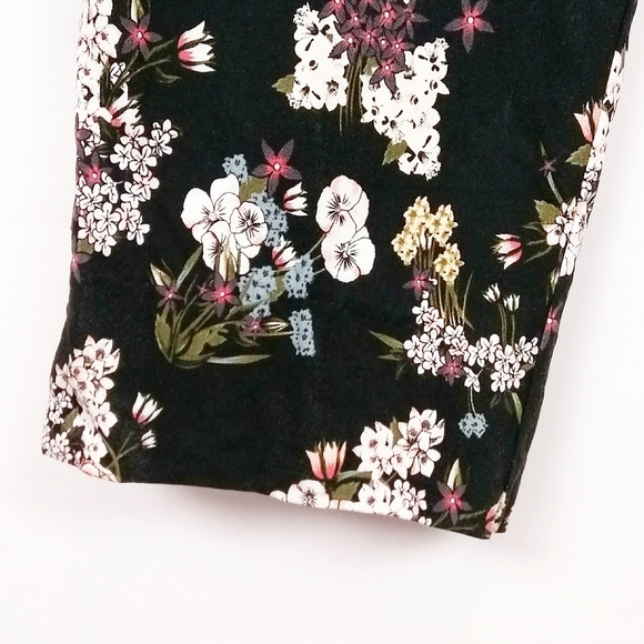 SOLD CYNTHIA ROWLEY Womens Floral Print Pants Size 18W - Picture 2 of 7